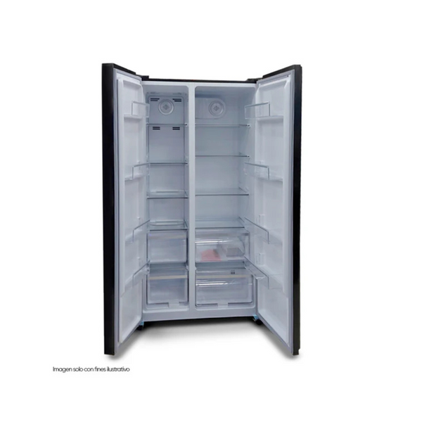 Refrigeradora Side by Side NISATO NRF-715GSMH de 19P3 con Puerta