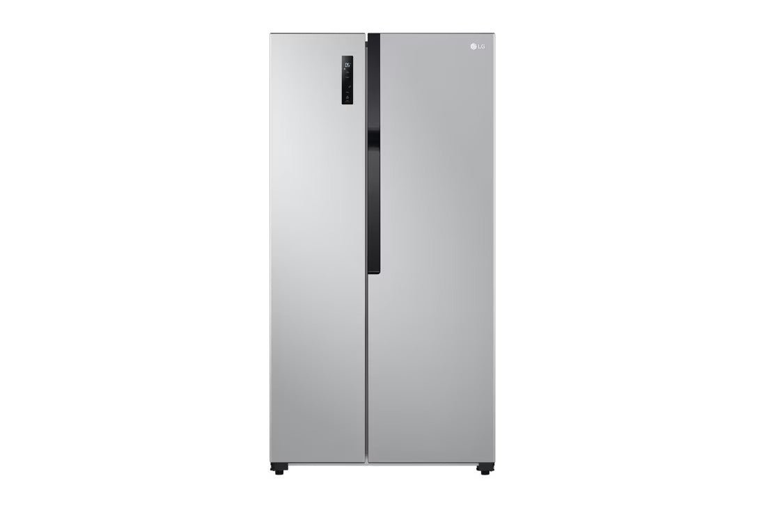 Refrigeradora LG Side by Side Color Platinum Silver (PCM) Capacidad Total Almacenamiento 508 Litros LG