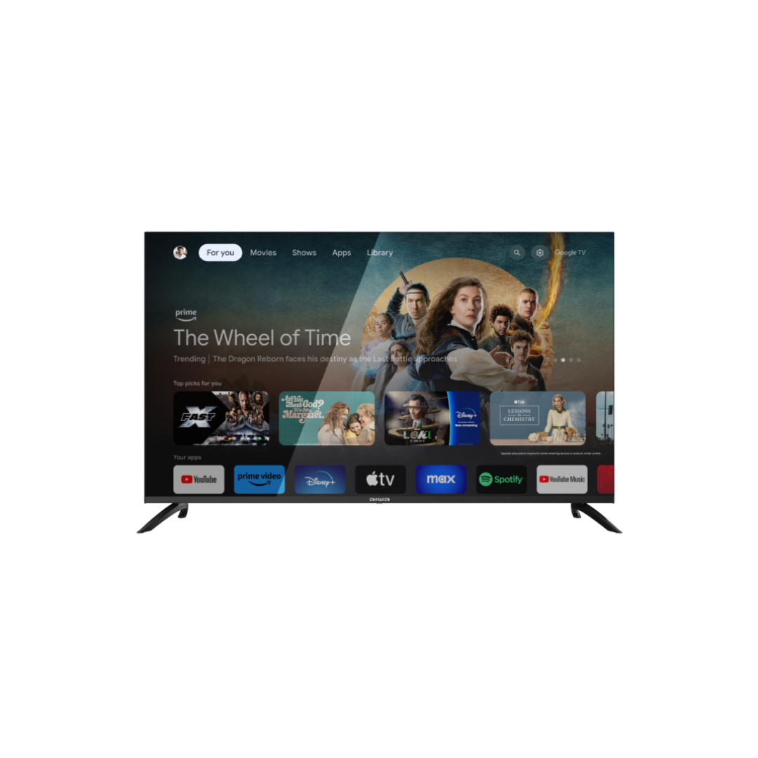 Televisor de 50″ Aiwa ANDROID TV HD LED HDMI AIWA