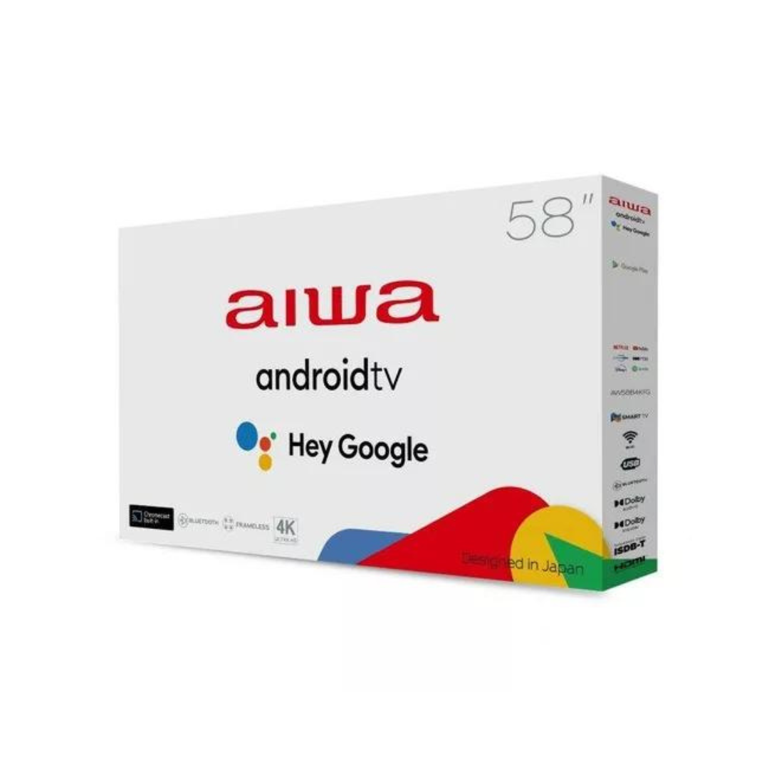 Televisor de 58″ Aiwa ANDROID TV  HD LED HDMI