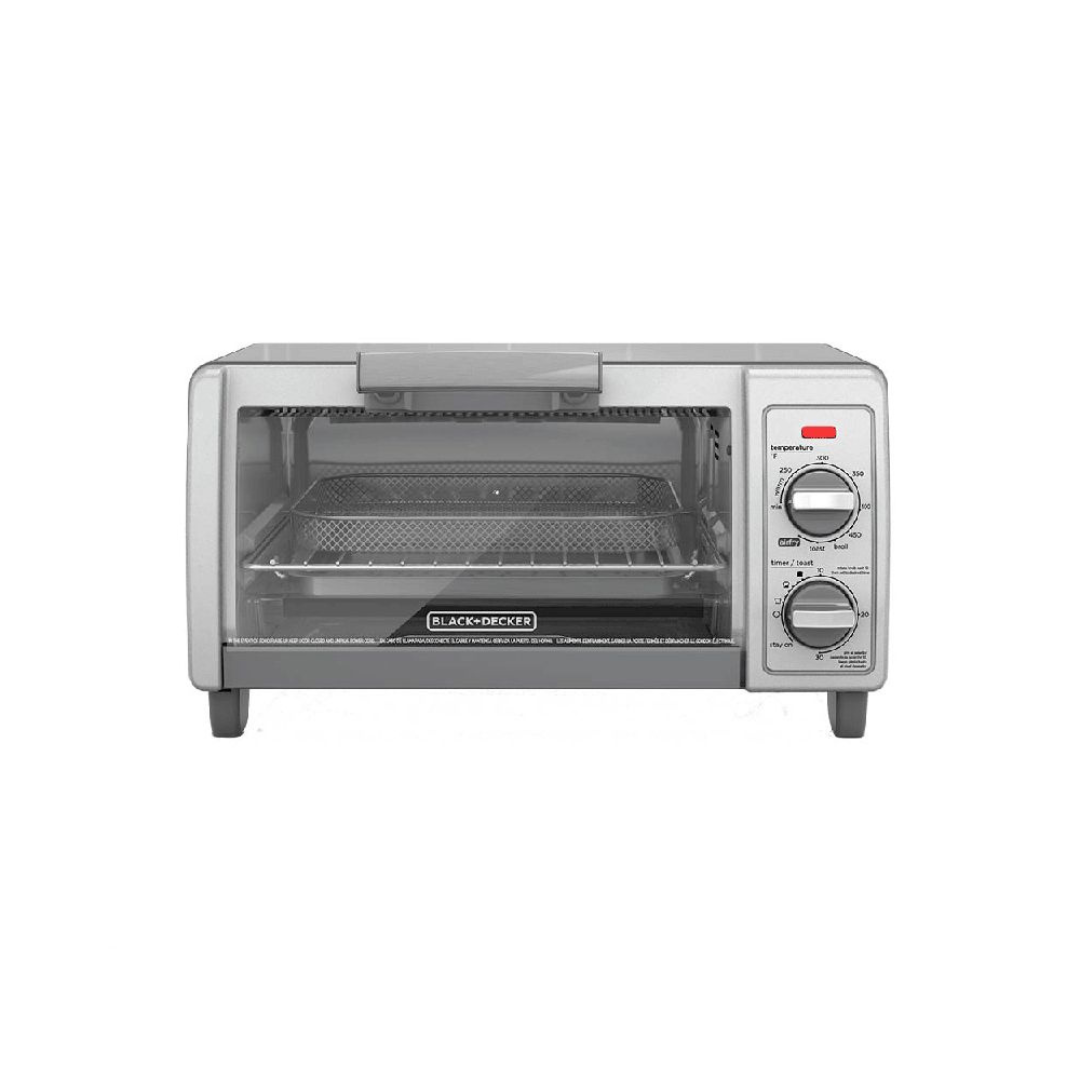 Horno Tostador CRISP 'N BAKE con AIR FRY modelo TO1785SG color gris BLACK AND DECKER B&D
