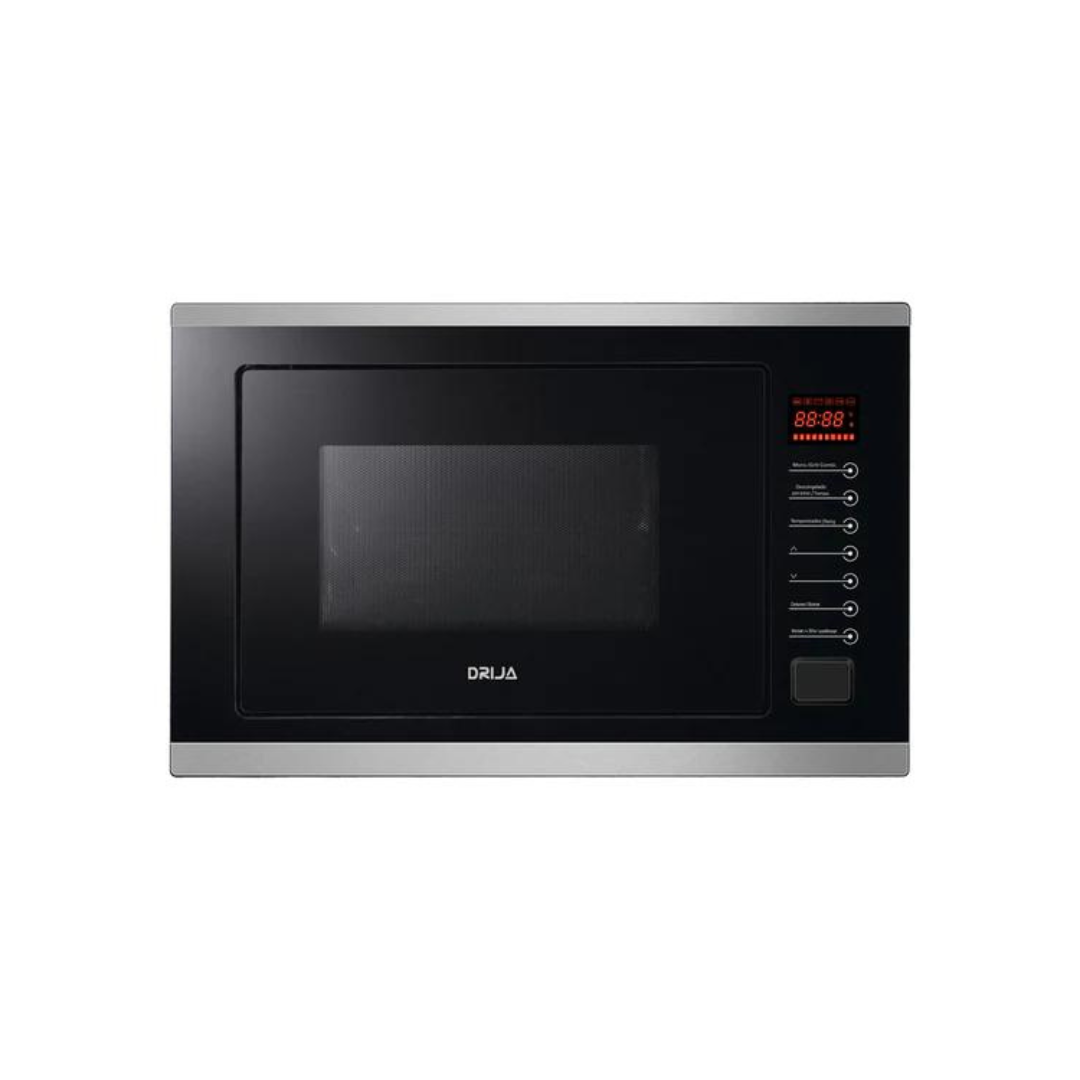 Horno microonda empotrable 60cm, capacidad 25lt, trim incorporado