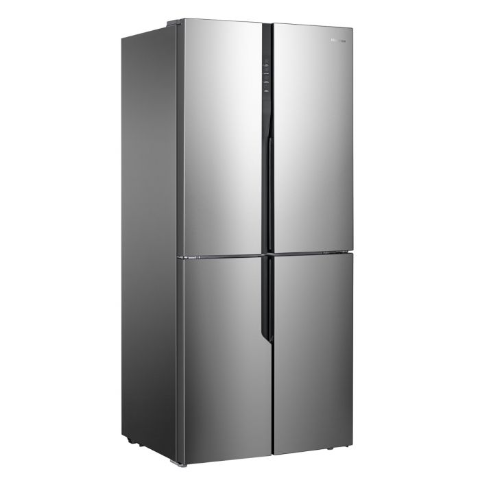 Refrigeradora HISENSE Cross Door HISENSE 16 P3 - No Frost - Inverter con acabado de acero inoxidable HI SENSE