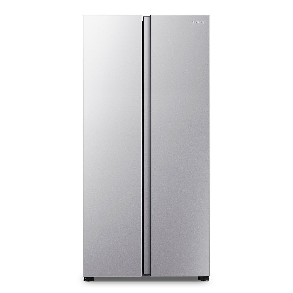 Refrigeradora Side by Side HISENSE de 15.64 PC color Plata HI SENSE