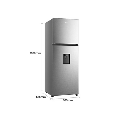 Refrigeradora HISENSE de 11.5 FT Top Mount con Dispensador de Agua HI SENSE