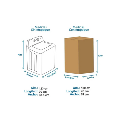 HISENSE LAVADORA TOP LOAD 23KG BLANCA HI SENSE