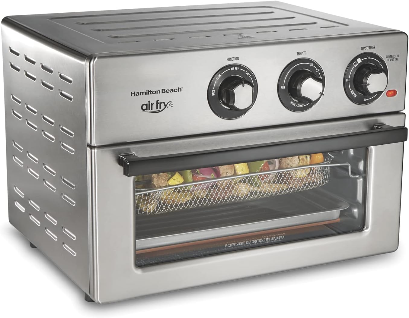 Hamilton Beach Horno Air Fry de 6 funciones