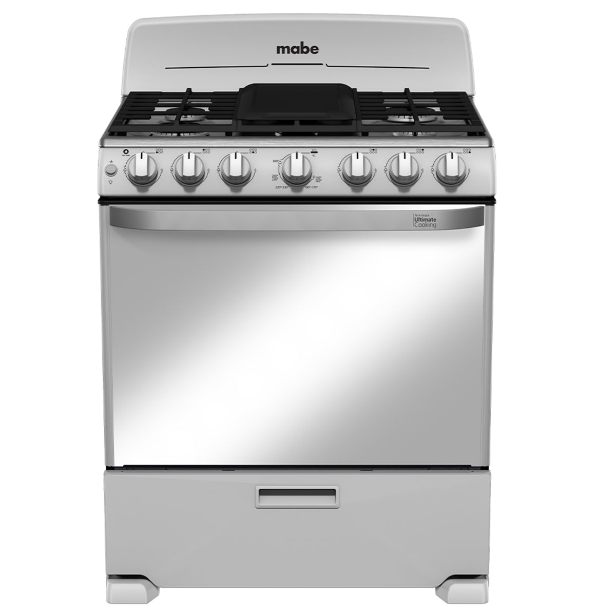 Estufa Mabe a Gas de Piso 76 cm (30 pulgadas) Plata Mercury Inoxidable MABE
