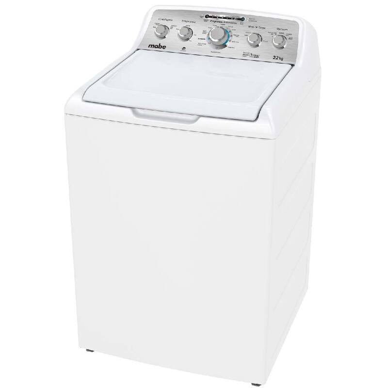 Lavadora automática carga superior 22kg Spiral Washing color blanco