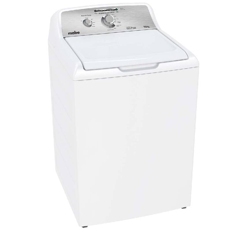 Lavadora automática Mabe 16Kg sistema Aqua Energy Roller color blanco MABE