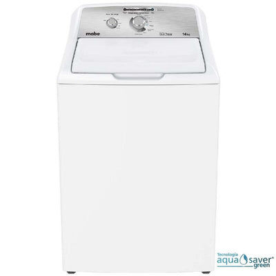Lavadora automática Mabe 16Kg sistema Aqua Energy Roller color blanco MABE
