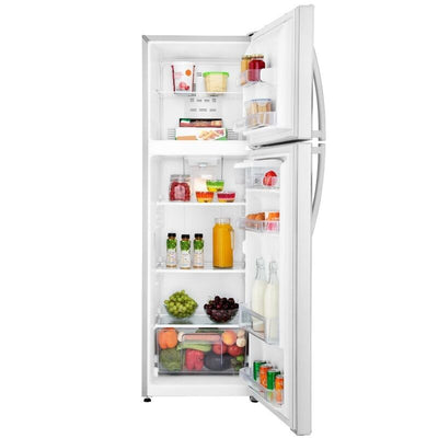 Refrigerador top mount 10p3 dispensa agua ahorro energético color grafito MABE