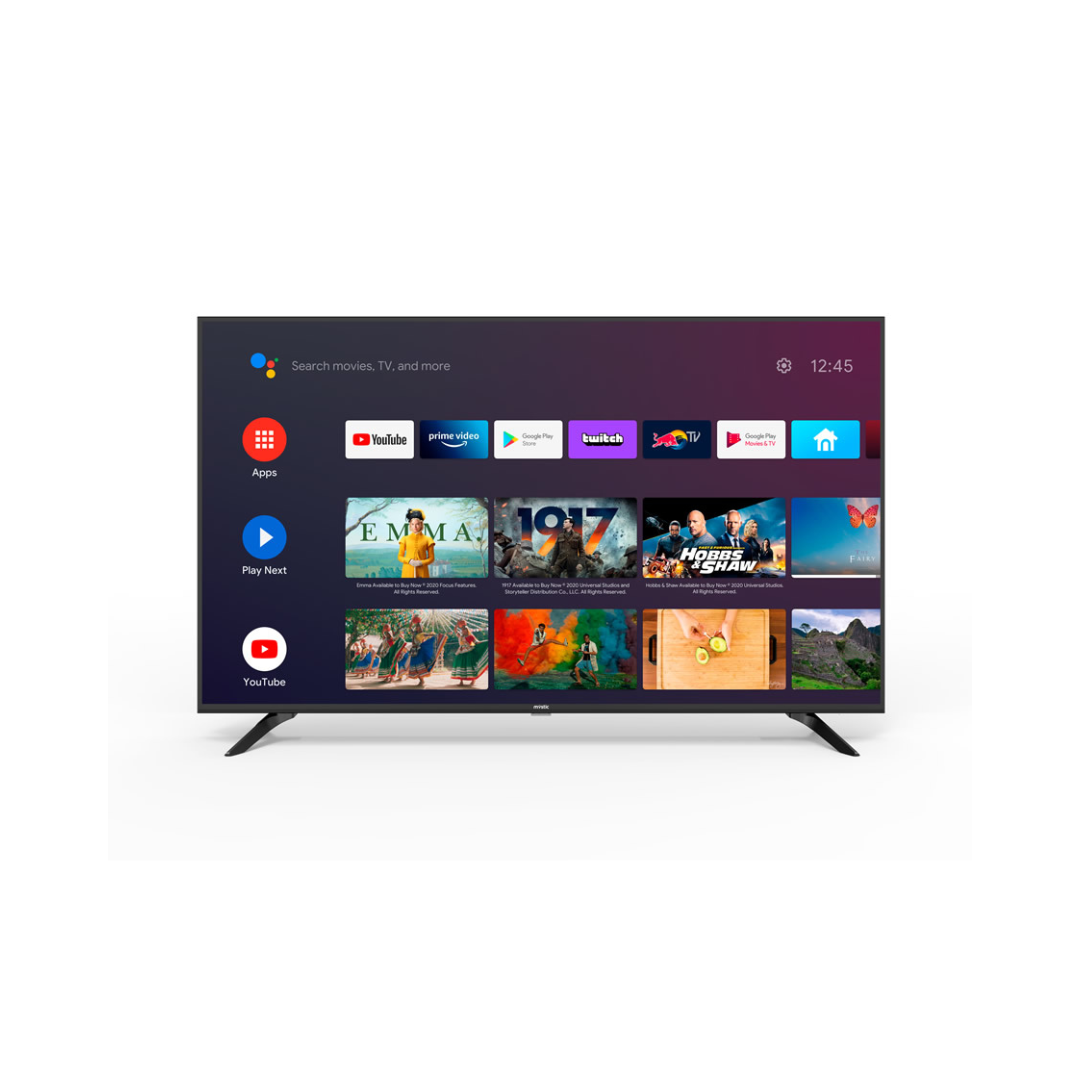 Televisor LED 4K de 50" MYSTIC con Google Android Tv MYSTIC