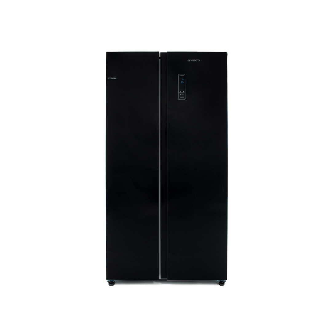 Refrigeradora Nisato Side by Side de 15 p³ | Puertas de Vidrio
