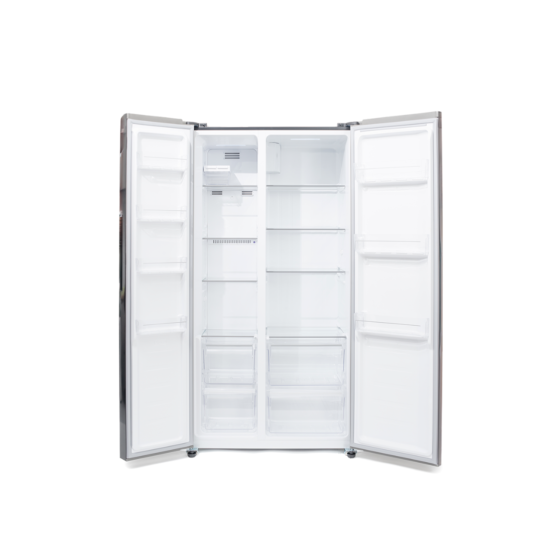 Refrigeradora Nisato Side by Side de 15 p³ | Puertas de Vidrio Refrigeradora Nisato Side by Side de 15 p³ | Puertas de Vidrio