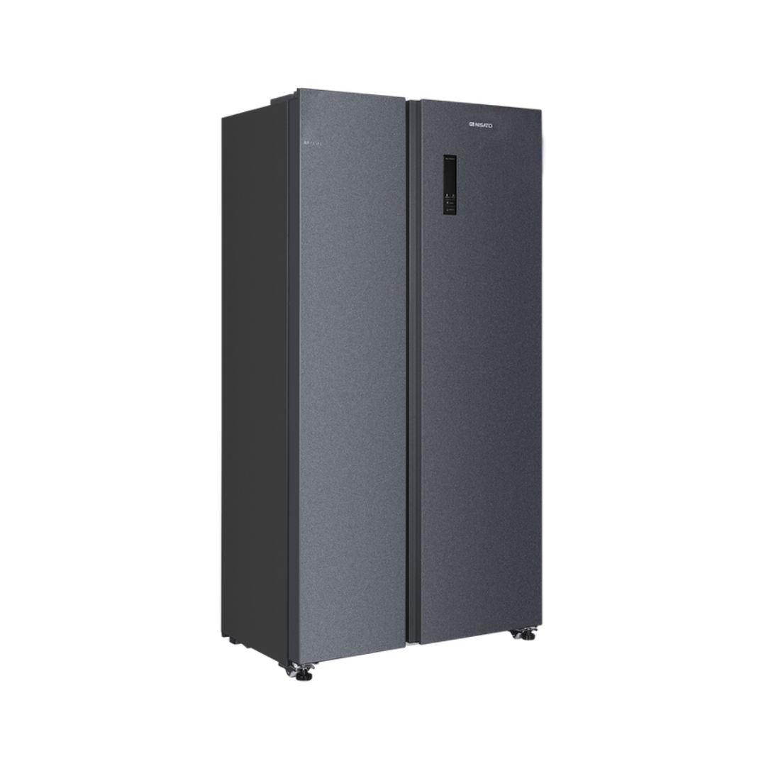 Refrigeradora NISATO 19p3 NO FROST Inverter de Acero Inoxidable NISATO