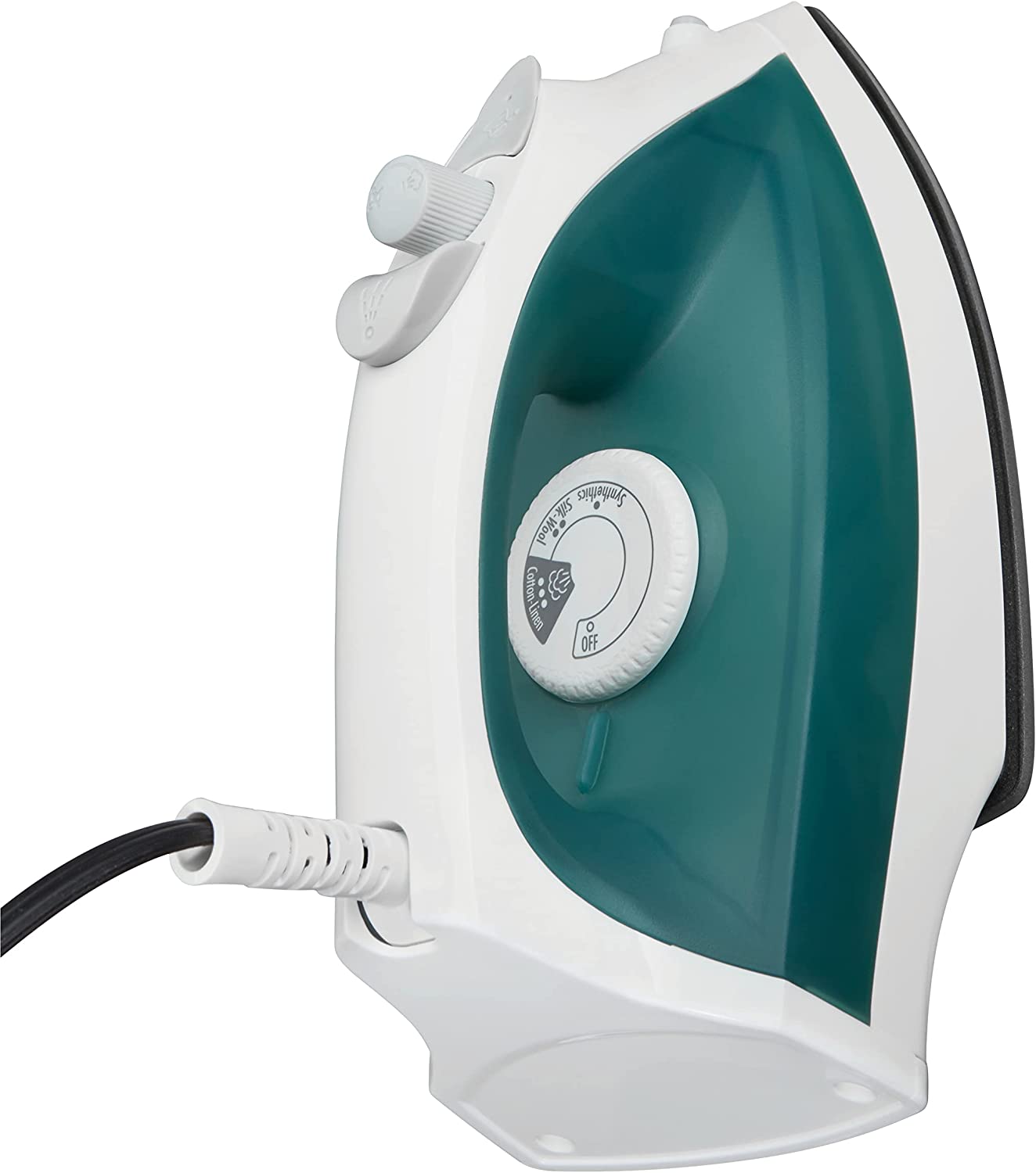 Plancha a Vapor Blanca con Celeste Marca Proctor Silex