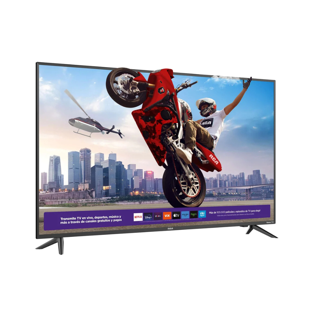 Televisor Smart LED Roku TV 43” RCA – Entretenimiento Inteligente en Alta Definición RCA
