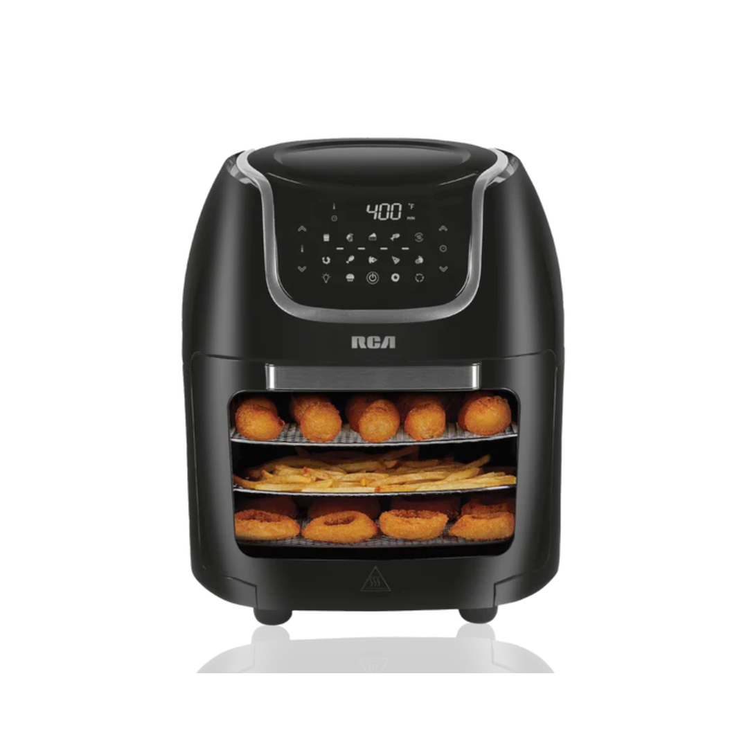 Freidora de Aire RCA RCAO120BX | 12L | Panel Digital | Color Negro RCA