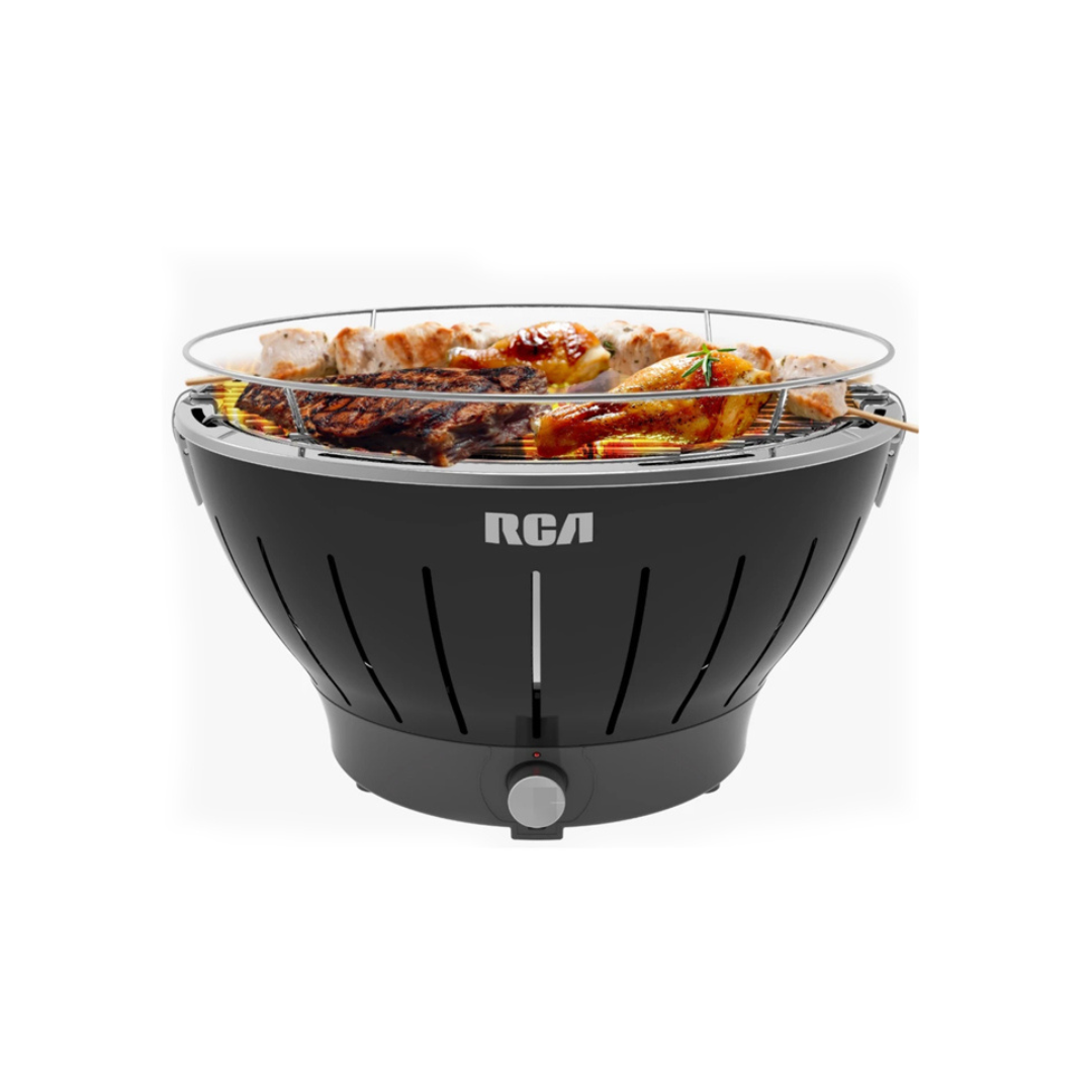 Parrilla Bbq RCA Color Negro Voltaje Dc 5V Caja Para Carbon RCA