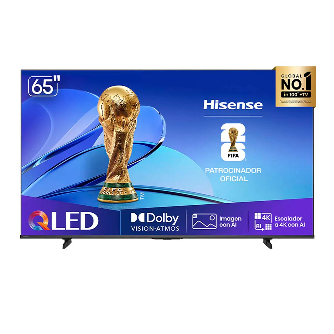 Televisor Hisense 65Q6QV QLED Smart 65” 4K UHD VIDAA | ÚNICA Panamá HI SENSE