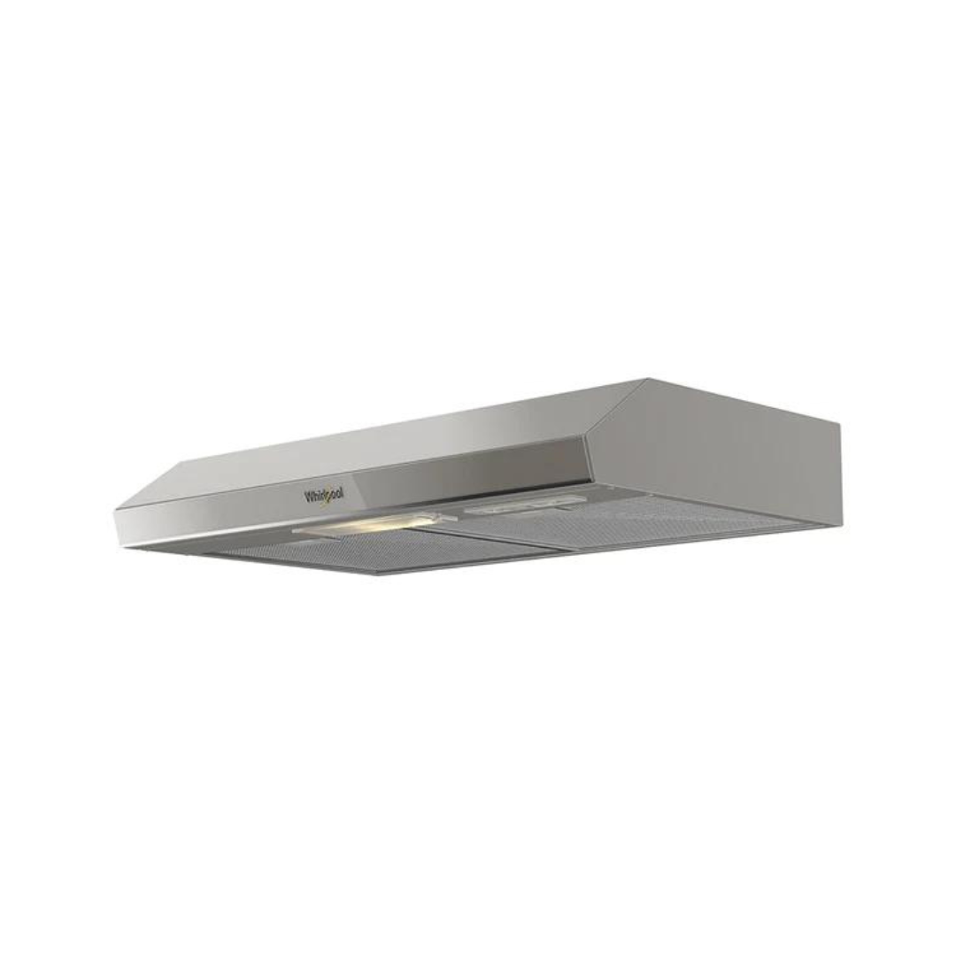 Extractor de Grasa Whirlpool de 76cm Compacto y Eficiente de 3 Velocidades con Filtros de Aluminio y Carbón Activo WHIRPOOL