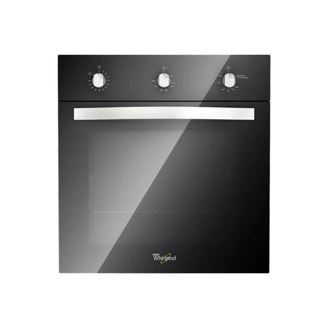 Hornos Empotrable de 24" a Gas, Negro con Acabado de Espejo WHIRPOOL