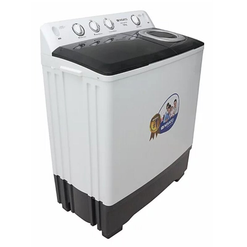 Lavadora Semi Automática Con Capacidad De Carga De 18 KG Marca Nisato