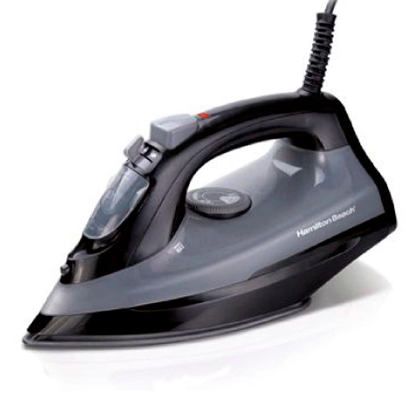 Plancha a Vapor Negro con Gris Marca Hamilton Beach HB