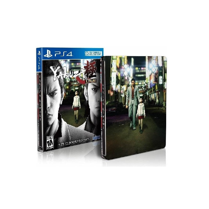 Yakusa Kiwami Steelbook Videojuegos PS4 Marca Sony SONY