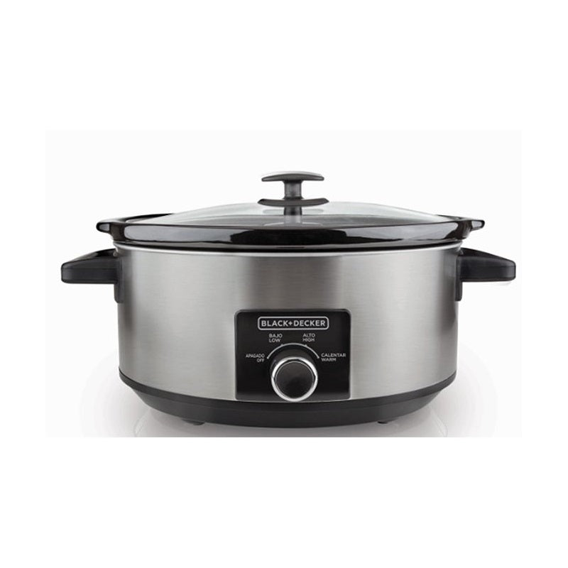 Olla De Cocción Lenta Con Capacidad De 7 L Marca Black & Decker
