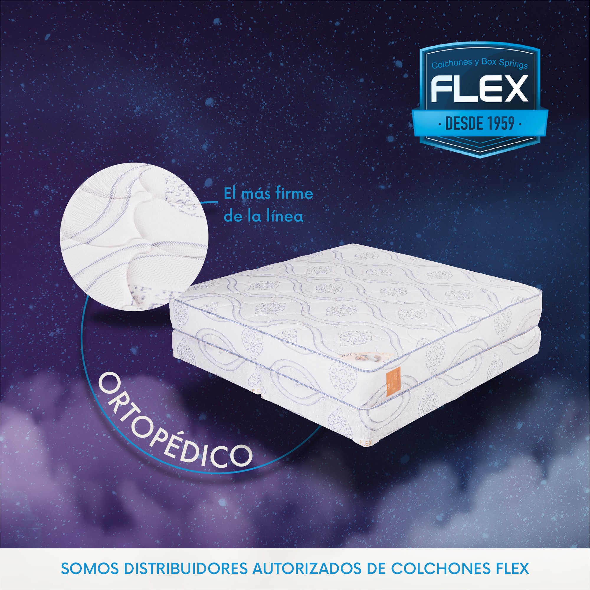 Colch n 4 6 FULL Ortop dico Marca FLEX No Incluye Box Unica Panam colch-n-4-6-full-ortop-dico-marca-flex-no-incluye-box-unica-panam