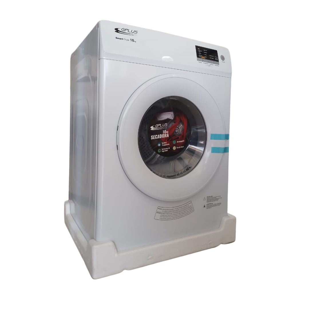 SECADORA 10KG CARGA FRONTAL CONTROL MECANICO BLANCA GPLUS GPLUS
