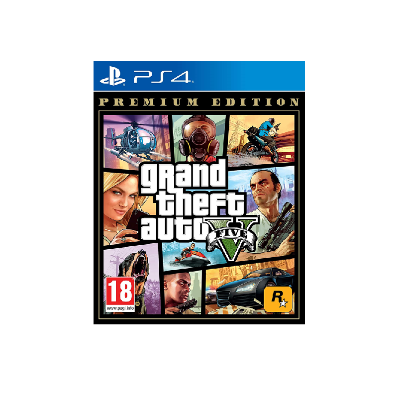 Grand Theft Auto V Premium Edition PS4 Marca Sony