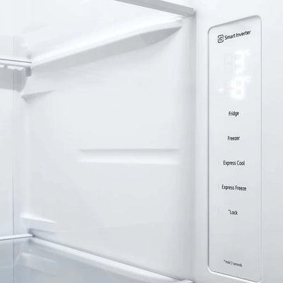 Refrigerador side by side 24p3 Linearcooling™ color plateado LG