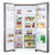 Refrigerador side by side 24p3 dispensa agua y hielo Linearcooling™ color plateado LG