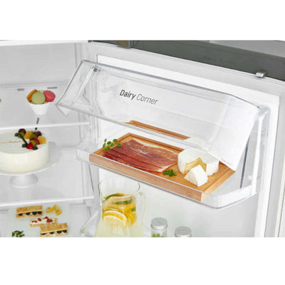 Refrigerador side by side 24p3 dispensa agua y hielo Linearcooling™ color plateado LG
