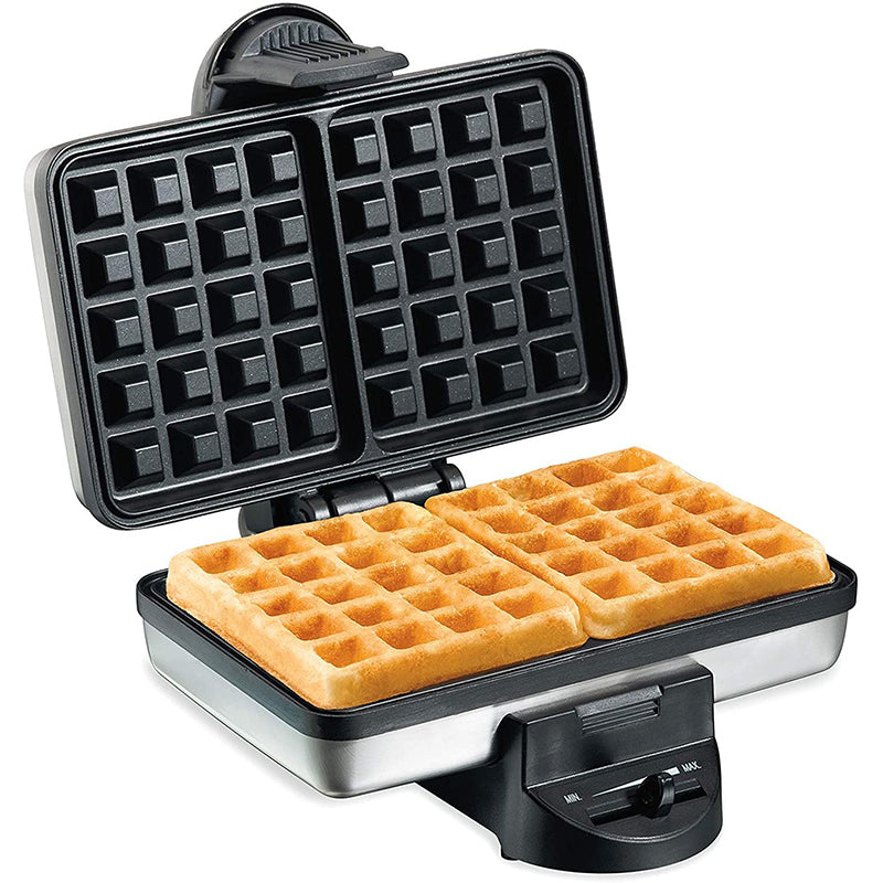 Wafler Shell Waflera Acero Inoxidable Marca Hamilton Beach - Unica Panamá