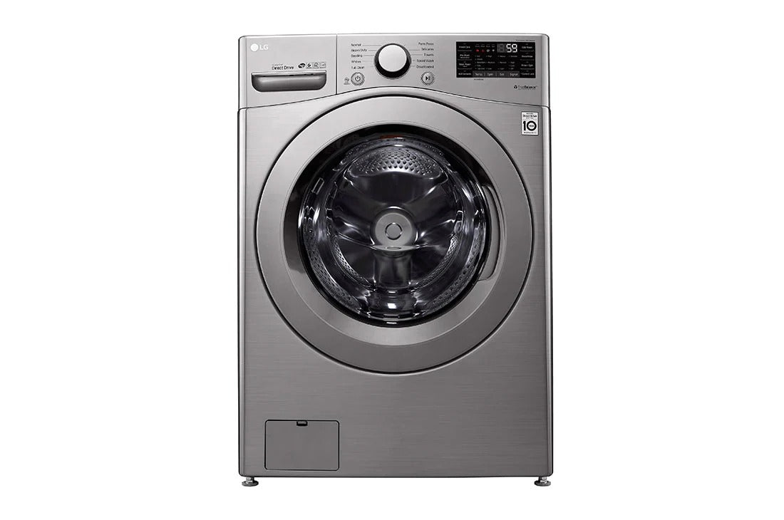 Lavadora Carga Frontal 20kg con Direct Drive Inverter & Smart Diagnosis, Color Silver LG