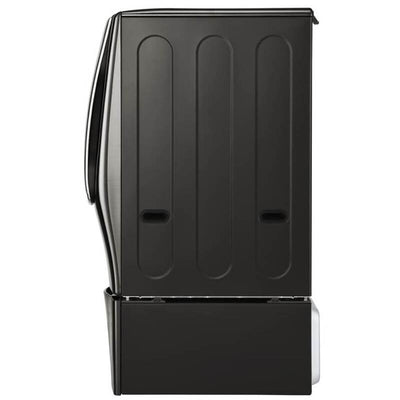 Lavadora digital de carga frontal 5.8 ft3 LG Signature inverter color acero negro LG