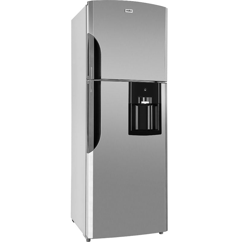 Refrigerador top mount 14p3 dispensa agua ahorro energético color inox MABE