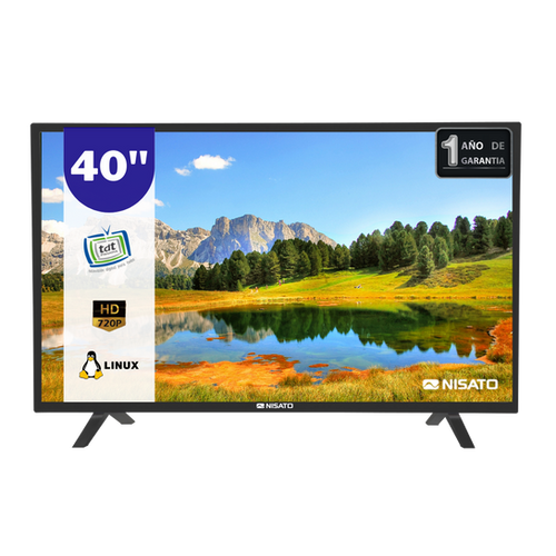 Televisor Nisato Smart Tv de 40" LINUX NISATO