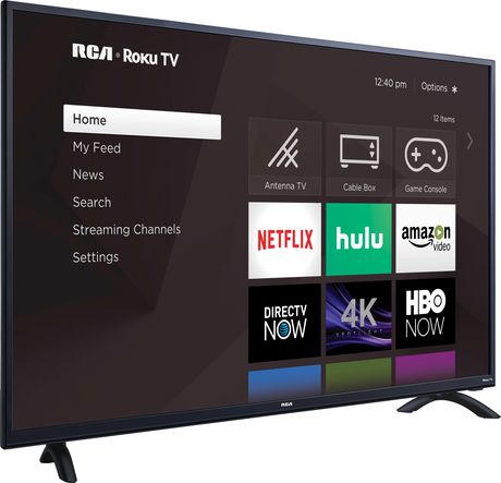 Televisor RCA de 58" 4K ISDB-T ROKU TV RCA