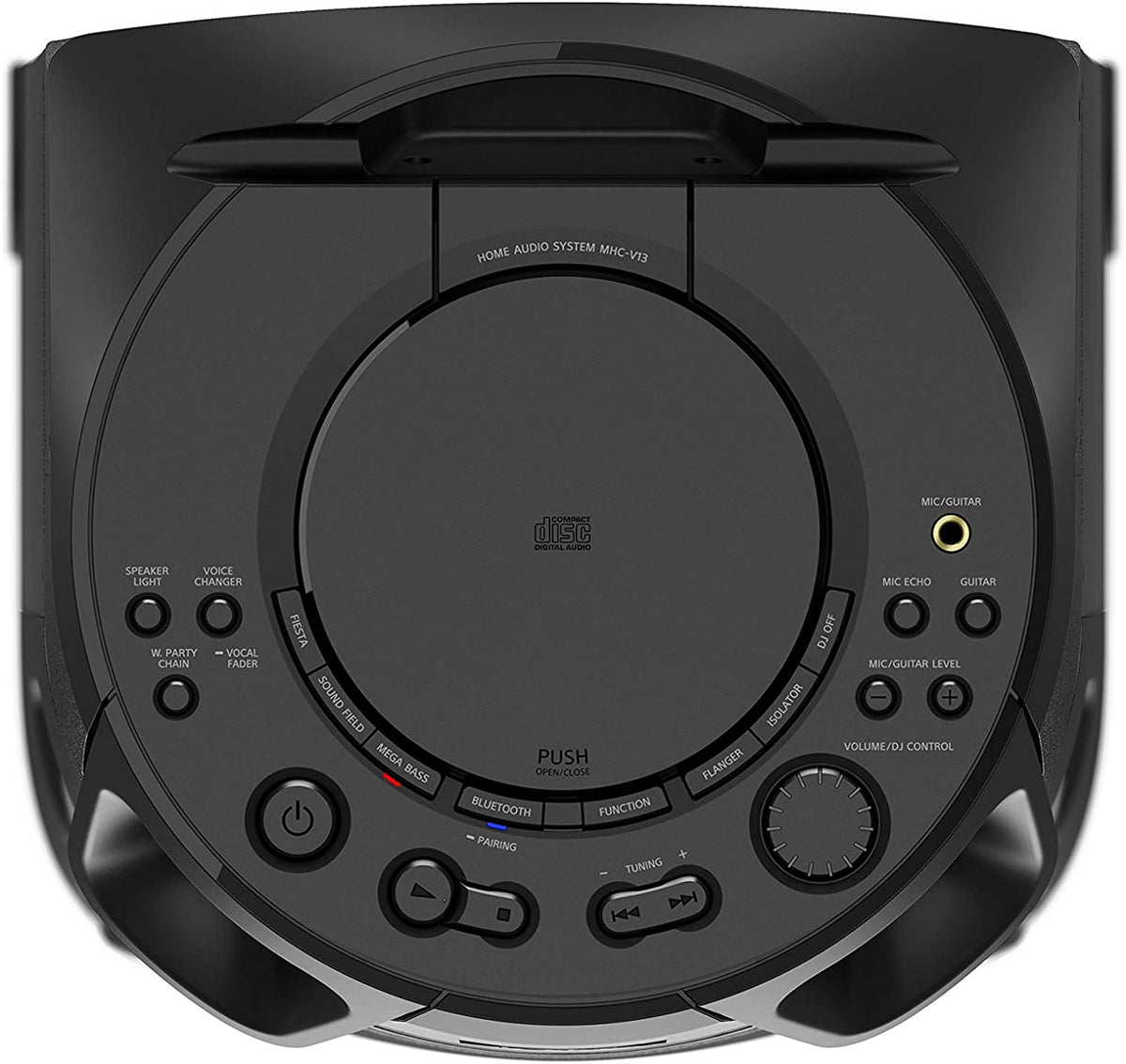 Sony Sistema de audio de alta potencia MHC-V13 con Bluetooth SONY