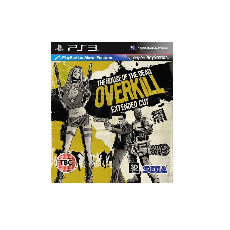 The House Of The Dead Overkill PS3 Marca Sony SONY