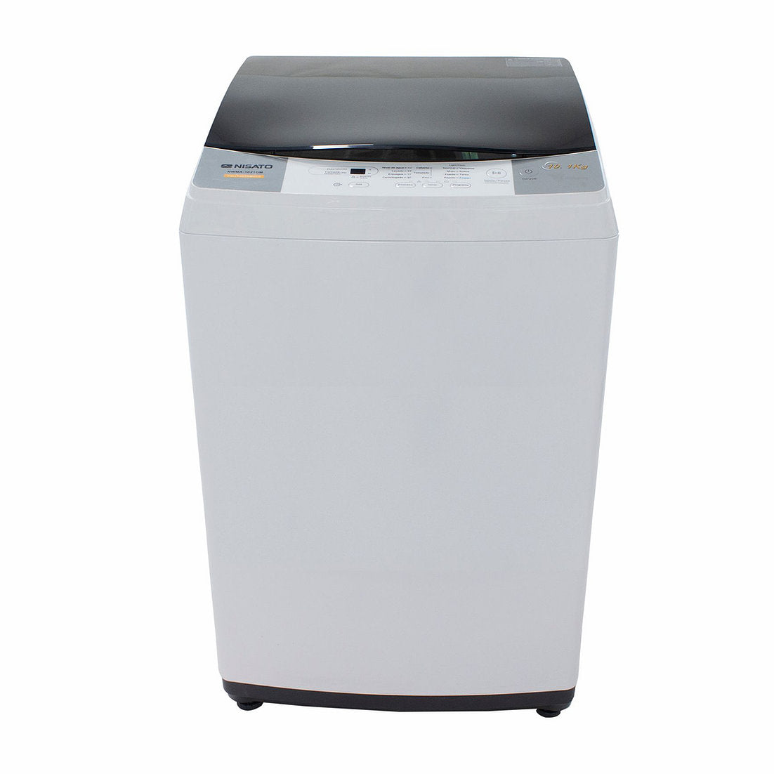 Lavadora Automática Blanca Con Capacidad De 7 KG Marca Nisato