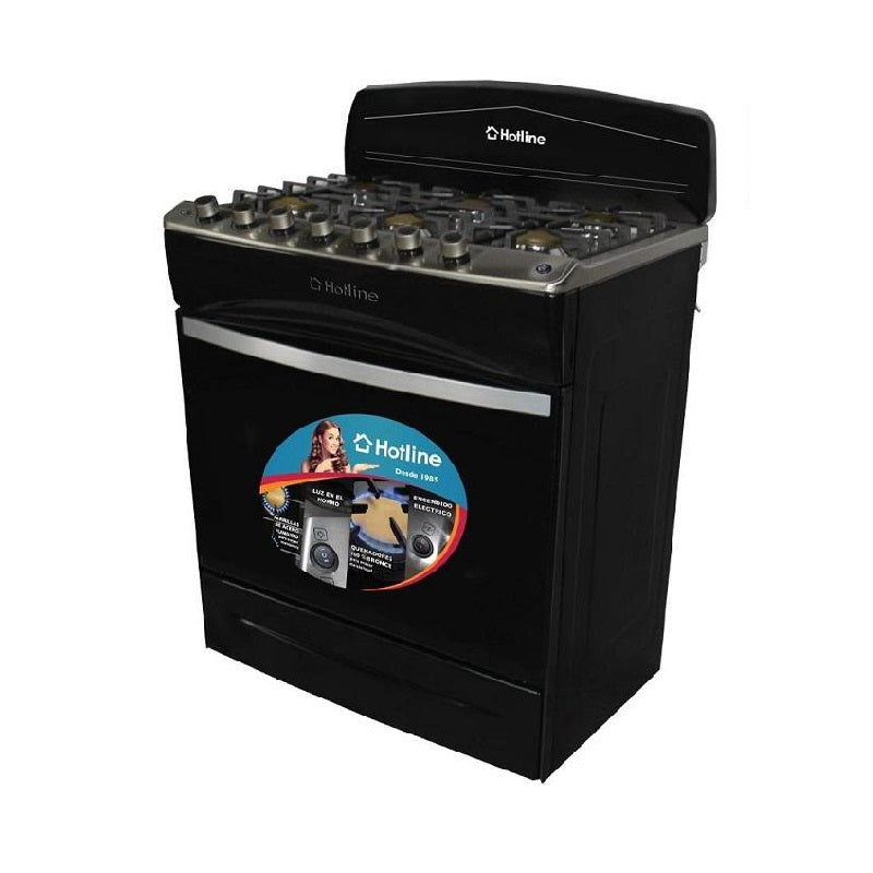 Cocina a Gas De 30" De Acero Inoxidable Marca Hotline HOTLINE