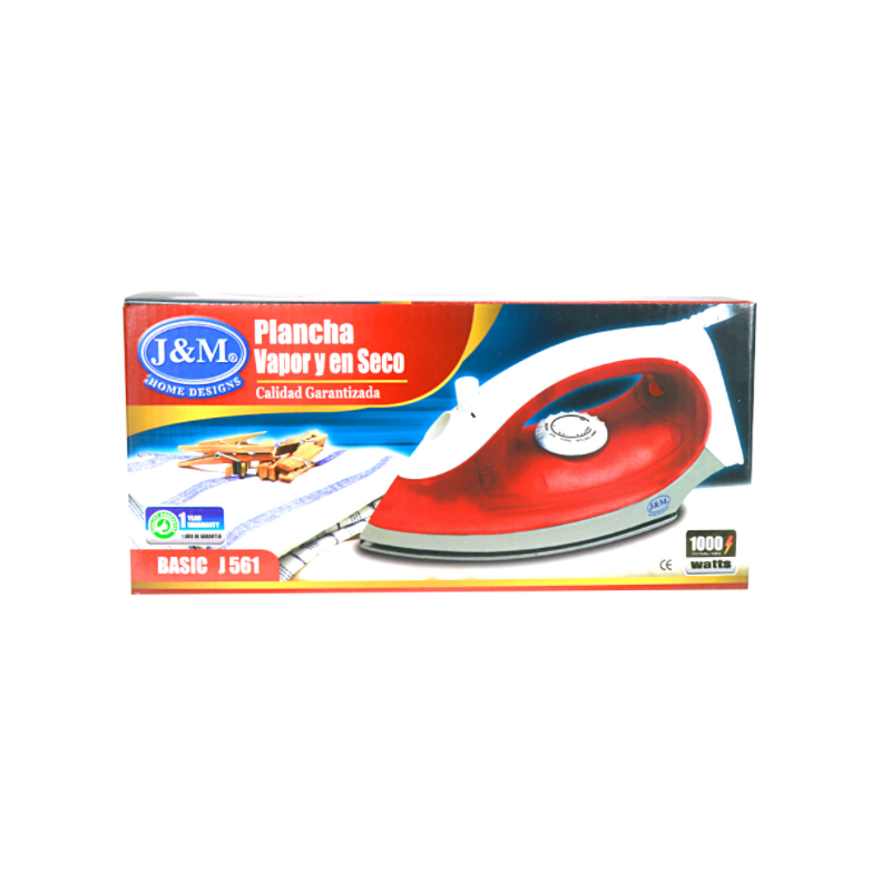 Plancha a Vapor Marca J&M J&M