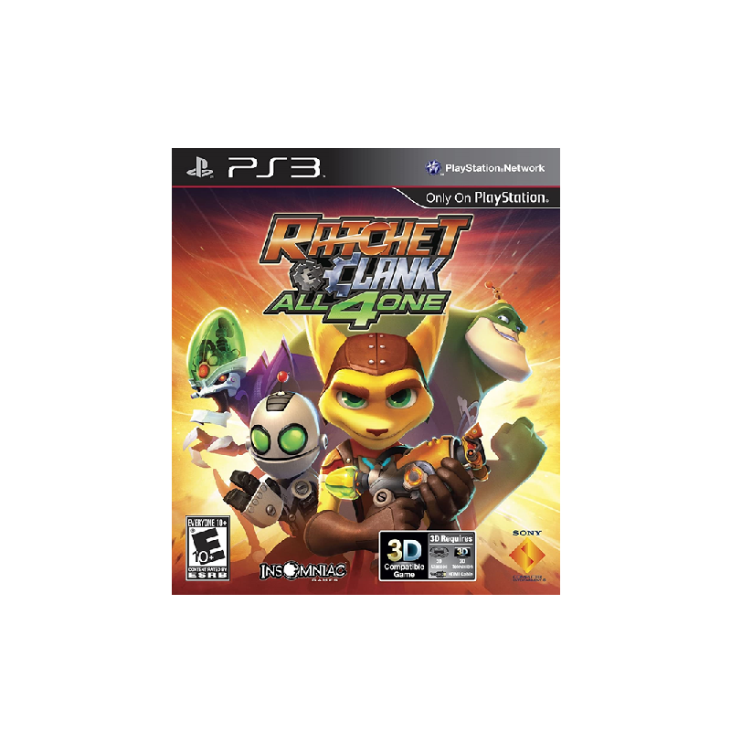 Ratchet & Clank All 4 One PS3 Marca Sony SONY