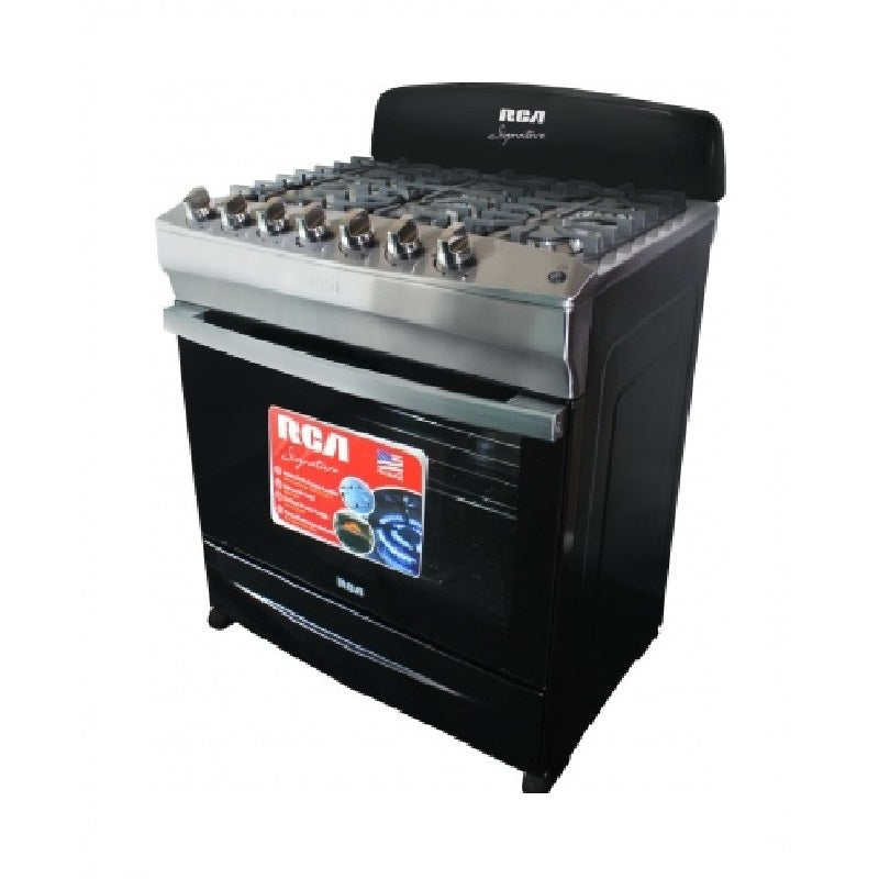 Cocina De Gas De 30 Pulgadas y 6 Quemadores De Bronce Marca RCA